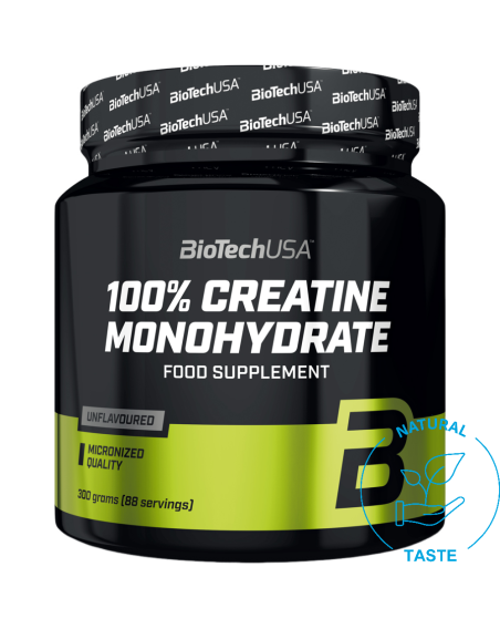 BIOTECH 100% Creatine Monohydrate 300 g naturalny w sklepie Pakuj ZDROWIE Gdańsk Wrzeszcz