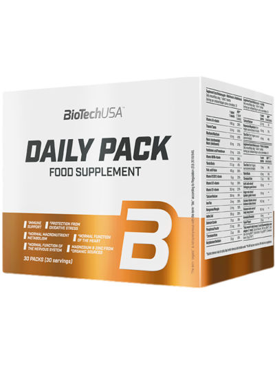 Przód BIOTECH Daily Pack 30 packs w sklepie Pakuj ZDROWIE Gdańsk Wrzeszcz
