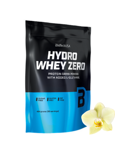 BIOTECH Hydro Whey Zero 454 g wanilia w sklepie Pakuj ZDROWIE Gdańsk Wrzeszcz