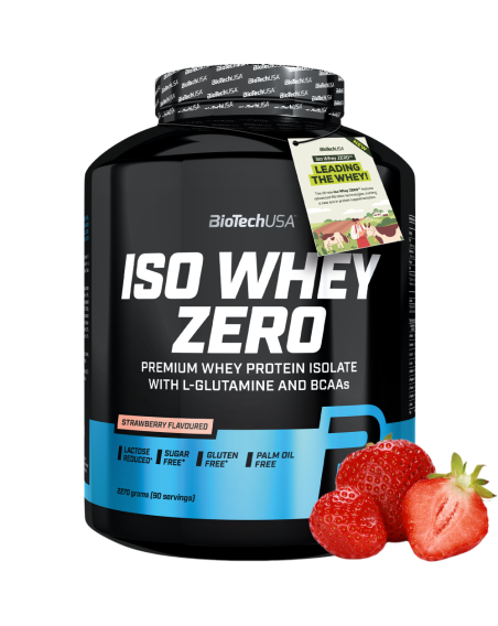 BIOTECH Iso Whey Zero 2270 g truskawka w sklepie Pakuj ZDROWIE Gdańsk Wrzeszcz