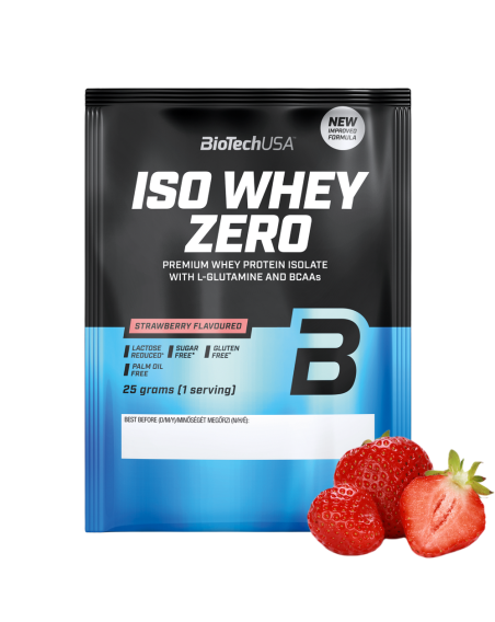 BIOTECH Iso Whey Zero 25 g truskawka w Pakuj ZDROWIE Gdańsk Wrzeszcz