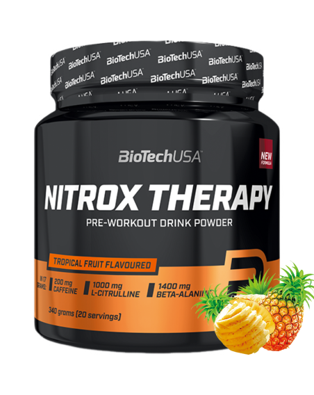 BIOTECH Nitrox Therapy 340 g tropikalny w sklepie Pakuj ZDROWIE Gdańsk Wrzeszcz