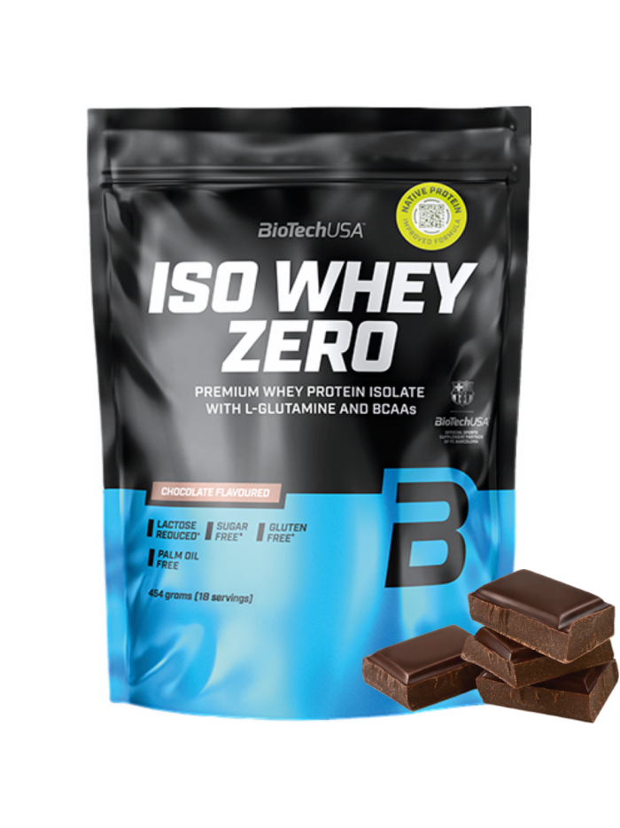 BIOTECH Iso Whey Zero 454 g czekolada w sklepie Pakuj ZDROWIE Gdańsk Wrzeszcz