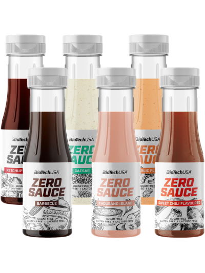 BIOTECH Zero Sauce 350 ml w sklepie Pakuj ZDROWIE Gdańsk Wrzeszcz