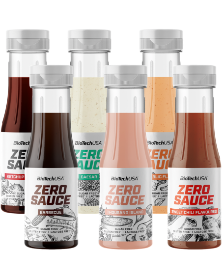 BIOTECH Zero Sauce 350 ml w sklepie Pakuj ZDROWIE Gdańsk Wrzeszcz