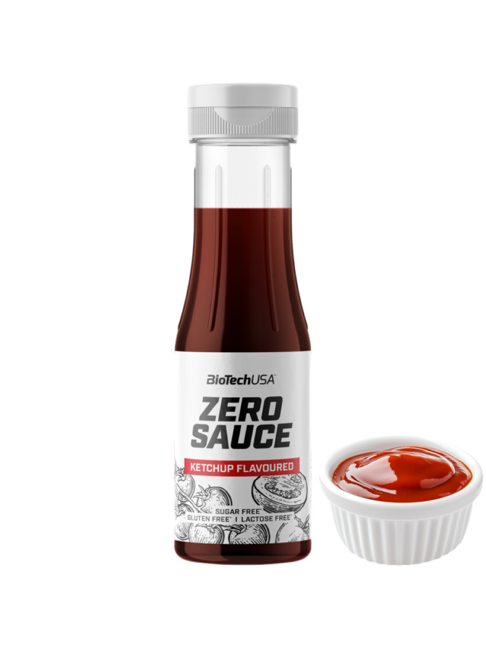 BIOTECH Zero Sauce 350 ml ketchup w sklepie Pakuj ZDROWIE Gdańsk Wrzeszcz