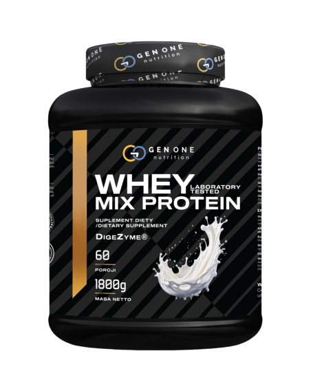GEN ONE Whey Mix Protein 1800 g w sklepie Pakuj ZDROWIE Gdańsk Wrzeszcz