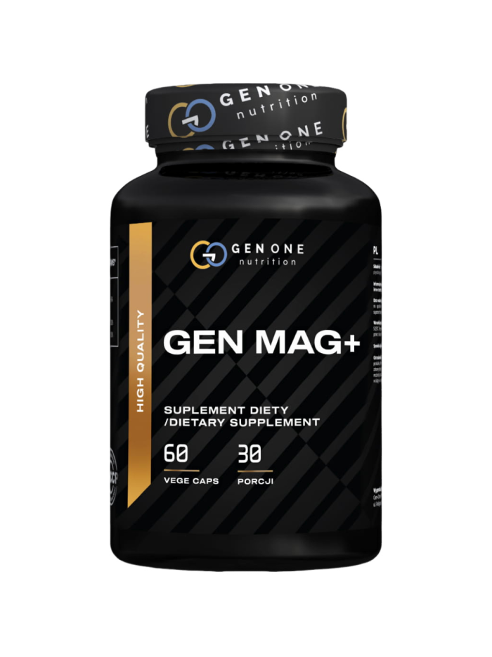 GEN ONE GEN Mag+ 60 vcaps w sklepie Pakuj ZDROWIE Gdańsk Wrzeszcz