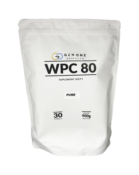 GEN ONE WPC 80 900g pure w sklepie Pakuj ZDROWIE Gdańsk Wrzeszcz