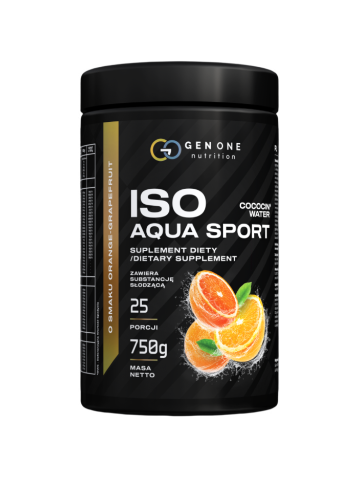 GEN ONE ISO Aqua Sport 750 g pomarańcz-grejpfrut w sklepie Pakuj ZDROWIE Gdańsk Wrzeszcz
