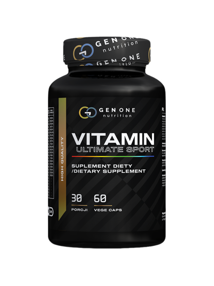 GEN ONE Vitamin Ultimate Sport 60 vcaps w sklepie Pakuj ZDROWIE Gdańsk Wrzeszcz