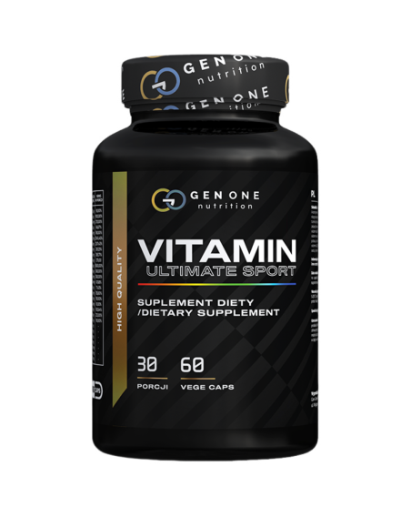 GEN ONE Vitamin Ultimate Sport 60 vcaps w sklepie Pakuj ZDROWIE Gdańsk Wrzeszcz
