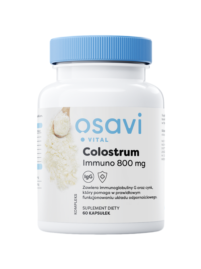 OSAVI Colostrum Immuno 800mg 60 caps w Pakuj ZDROWIE Gdańsk Wrzeszcz