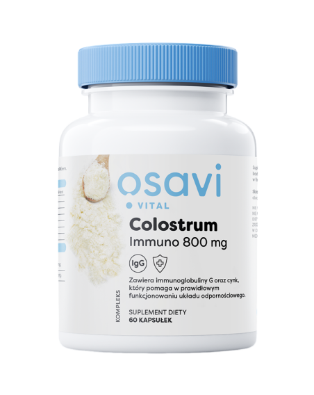 OSAVI Colostrum Immuno 800mg 60 caps w Pakuj ZDROWIE Gdańsk Wrzeszcz