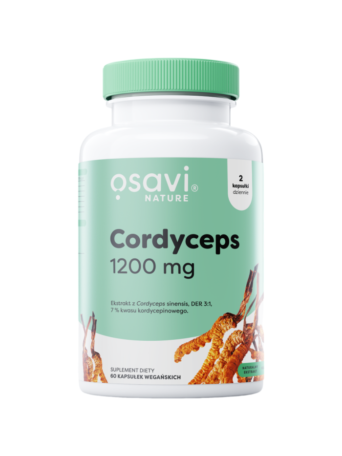 OSAVI Cordyceps 1200mg 60 vcaps w Pakuj ZDROWIE Gdańsk Wrzeszcz