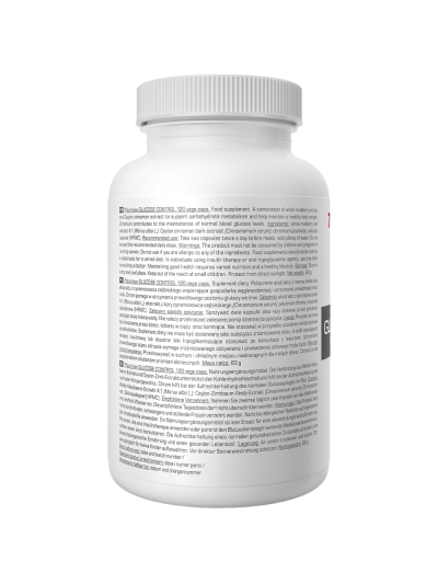 Tył 7NUTRITION Glucose Control 120 vcaps w Pakuj ZDROWIE Gdańsk Wrzeszcz