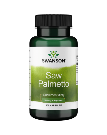 SWANSON Saw Palmetto 540mg 100 vcaps w Pakuj ZDROWIE Gdańsk Wrzeszcz