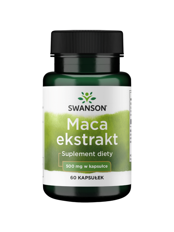 SWANSON Maca Ekstrakt 500mg 60 vcaps w Pakuj ZDROWIE Gdańsk Wrzeszcz
