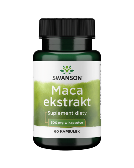 SWANSON Maca Ekstrakt 500mg 60 vcaps w Pakuj ZDROWIE Gdańsk Wrzeszcz