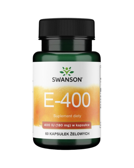SWANSON Witamina E 400IU 60 caps w Pakuj ZDROWIE Gdańsk Wrzeszcz