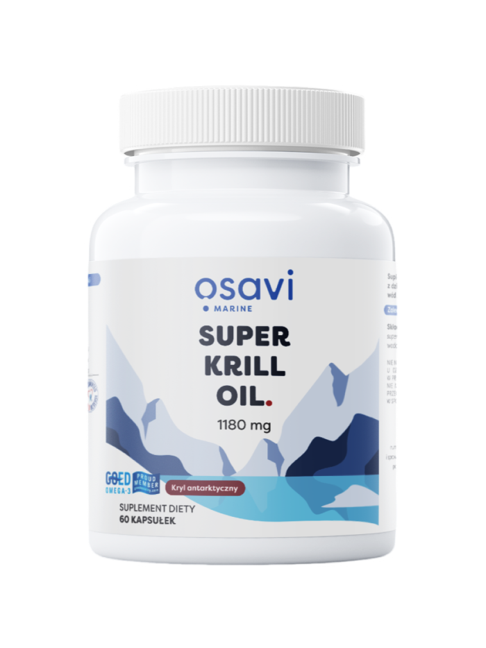 OSAVI Super Krill Oil 1180mg 60 caps w Pakuj ZDROWIE Gdańsk Wrzeszcz
