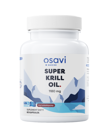 OSAVI Super Krill Oil 1180mg 60 caps w Pakuj ZDROWIE Gdańsk Wrzeszcz
