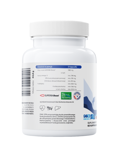 Skład OSAVI Super Krill Oil 1180mg 60 caps w Pakuj ZDROWIE Gdańsk Wrzeszcz