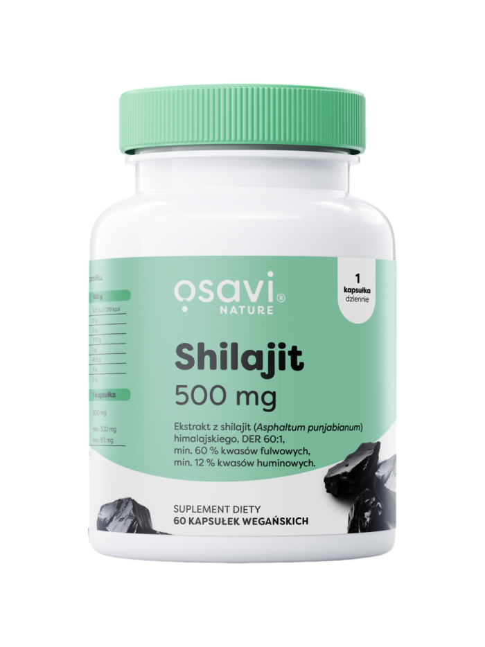 OSAVI Shilajit 500mg 60 vcaps w Pakuj ZDROWIE Gdańsk Wrzeszcz
