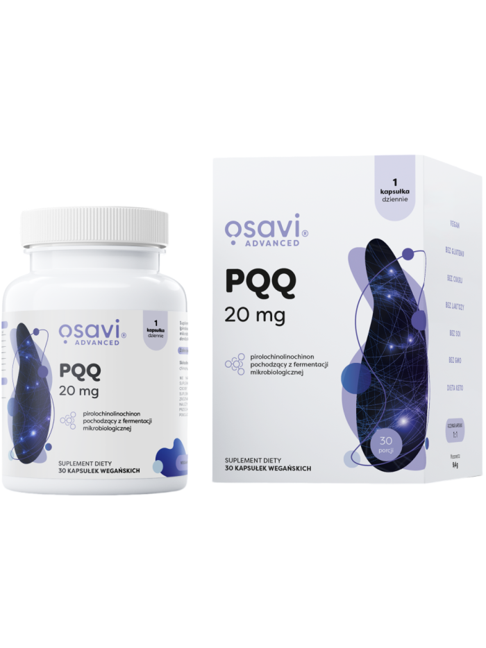 OSAVI PQQ 20mg 30 vcaps w Pakuj ZDROWIE Gdańsk Wrzeszcz