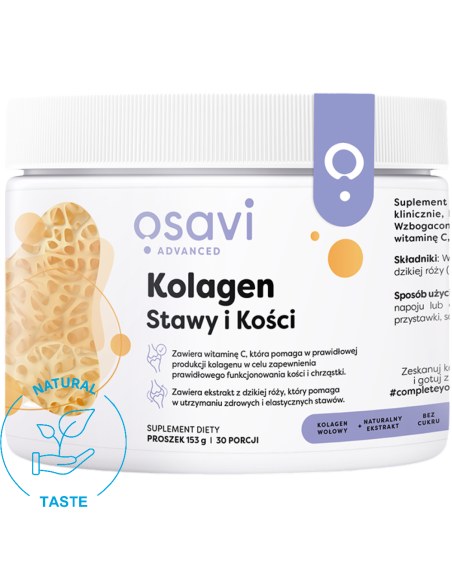 OSAVI Kolagen Stawy i Kości 153 g naturalny w Pakuj ZDROWIE Gdańsk Wrzeszcz
