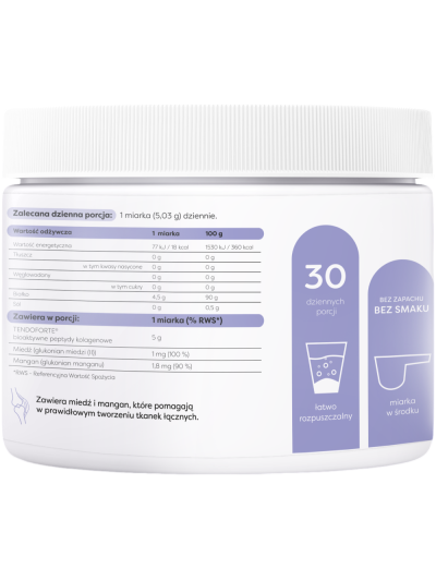 Skład OSAVI Kolagen Ścięgna i Więzadła 150,9 g w Pakuj ZDROWIE Gdańsk Wrzeszcz