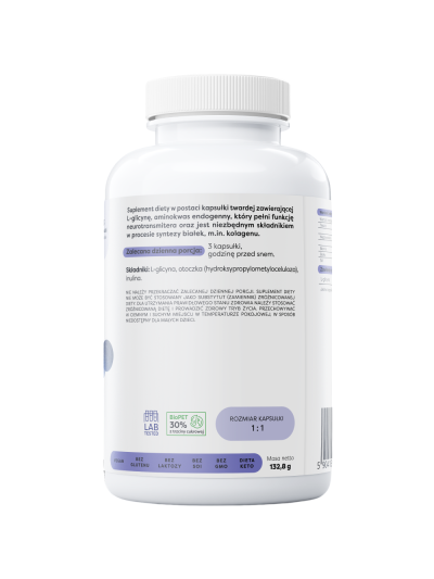 Sposób użycia OSAVI Glicyna 1000mg 60 vcaps w Pakuj ZDROWIE Gdańsk Wrzeszcz