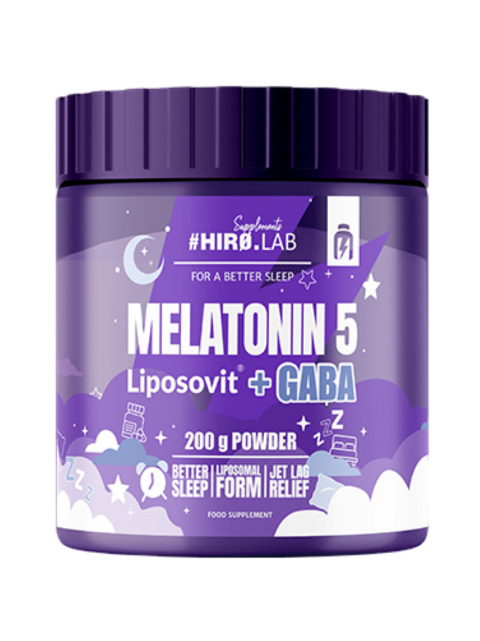 HIRO.LAB Melatonin 5 Liposovit + GABA 200 g w Pakuj ZDROWIE Gdańsk Wrzeszcz