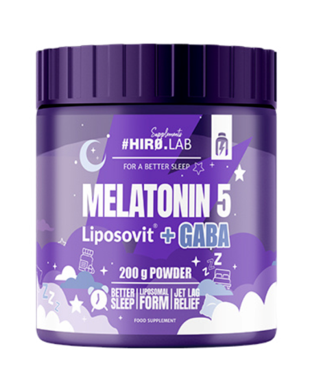 HIRO.LAB Melatonin 5 Liposovit + GABA 200 g w Pakuj ZDROWIE Gdańsk Wrzeszcz