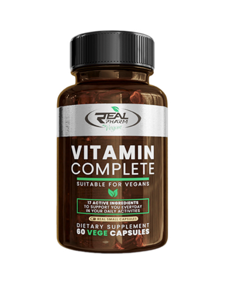 REAL PHARM Vegan Vitamin Complete 60 vcaps w Pakuj ZDROWIE Gdańsk Wrzeszcz