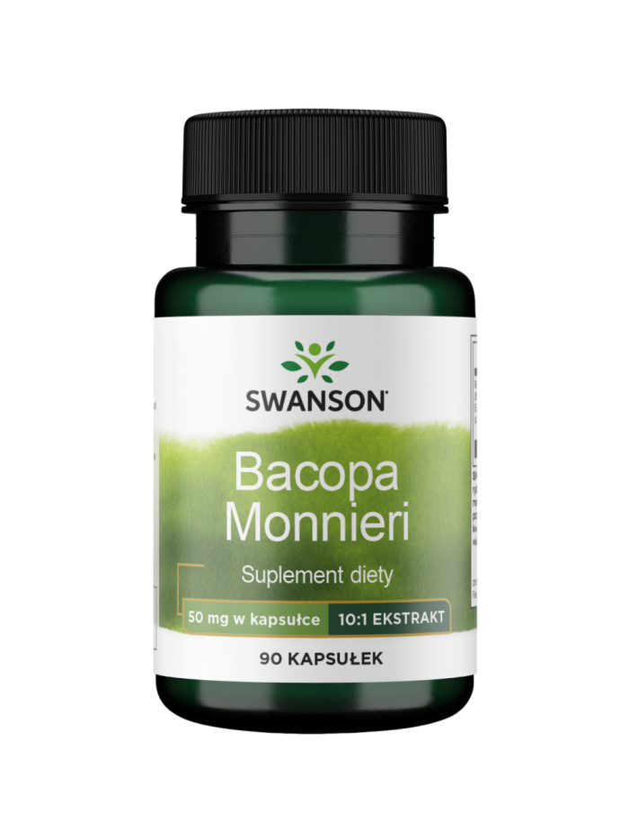 SWANSON Bacopa Monnieri 10:1 90 caps w Pakuj ZDROWIE Gdańsk Wrzeszcz