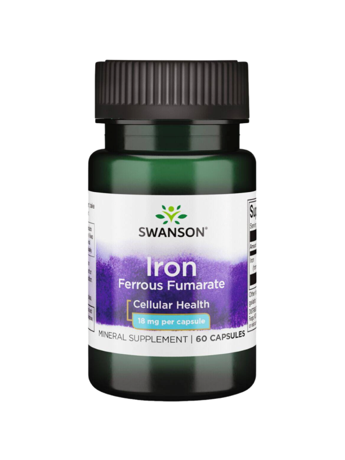 SWANSON Fumaran Żelaza 18 mg 60 vcaps w Pakuj ZDROWIE Gdańsk Wrzeszcz