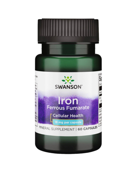 SWANSON Fumaran Żelaza 18 mg 60 vcaps w Pakuj ZDROWIE Gdańsk Wrzeszcz