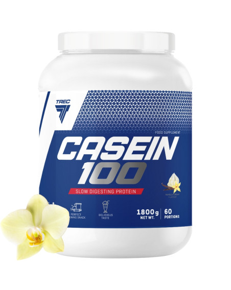 Smak TREC Casein 100 1800 g wanilia w Pakuj ZDROWIE Gdańsk Wrzeszcz