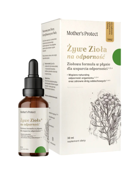 MOTHER'S PROTECT Żywe Zioła na Odporność 30 ml w Pakuj ZDROWIE Gdańsk Wrzeszcz