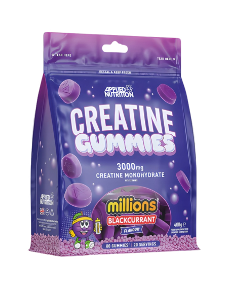 APPLIED NUTRITION Creatine Gummies 400 g czarna porzeczka w Pakuj ZDROWIE Gdańsk Wrzeszcz