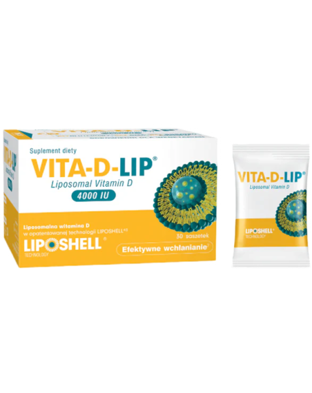 VITA-D-LIP Liposomal Vitamin D 4000IU 30 sasz w Pakuj ZDROWIE Gdańsk Wrzeszcz