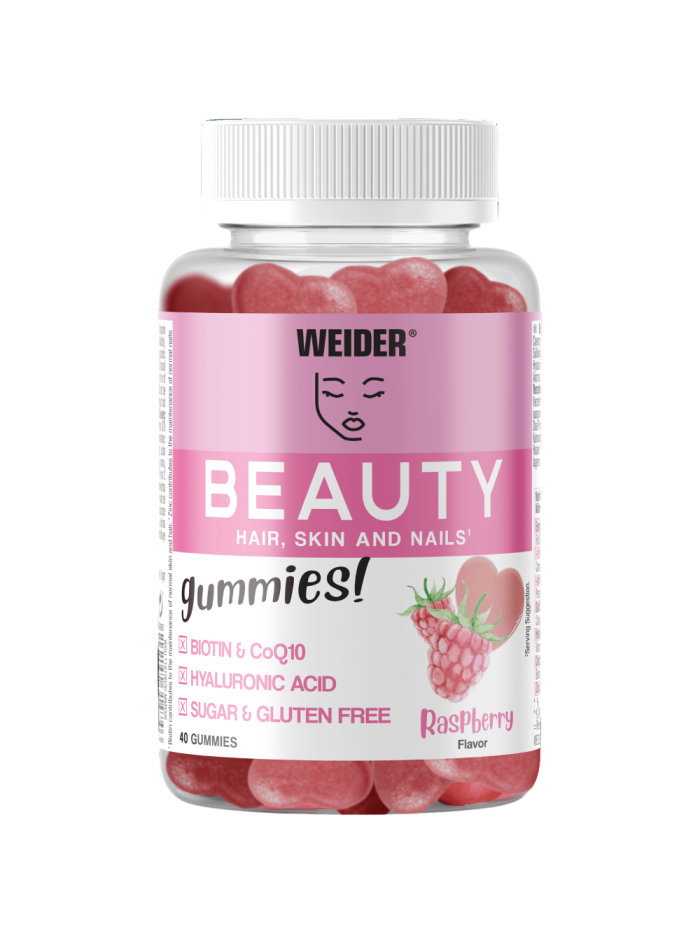 WEIDER Beauty Raspberry Gummies 40 żelek w Pakuj ZDROWIE Gdańsk Wrzeszcz