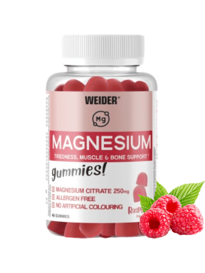 WEIDER Magnesium Gummies 48 żelek malina w Pakuj ZDROWIE Gdańsk Wrzeszcz