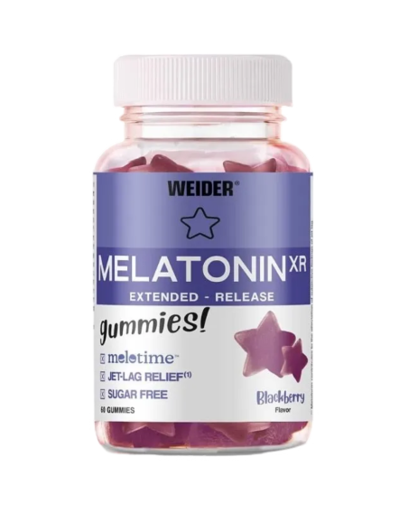 WEIDER Melatonin XR Gummies 60 żelek jeżyna w Pakuj ZDROWIE Gdańsk Wrzeszcz