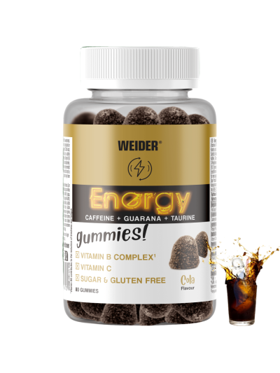 WEIDER Energy Gummies 80 żelek cola w Pakuj ZDROWIE Gdańsk Wrzeszcz
