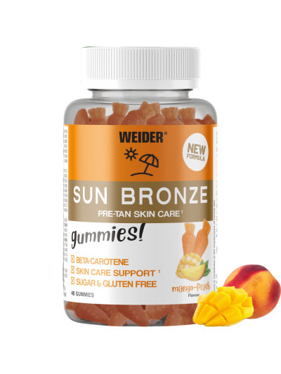WEIDER Sun Bronze Gummies 40 żelek mango z brzoskwinią w Pakuj ZDROWIE Gdańsk Wrzeszcz