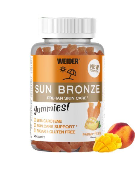 WEIDER Sun Bronze Gummies 40 żelek mango z brzoskwinią w Pakuj ZDROWIE Gdańsk Wrzeszcz