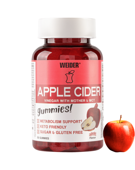 WEIDER Apple Cider Gummies 50 żelek jabłko w Pakuj ZDROWIE Gdańsk Wrzeszcz