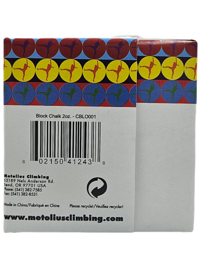 Tył METOLIUS Climbing Chalk Block 57 g w Pakuj ZDROWIE Gdańsk Wrzeszcz